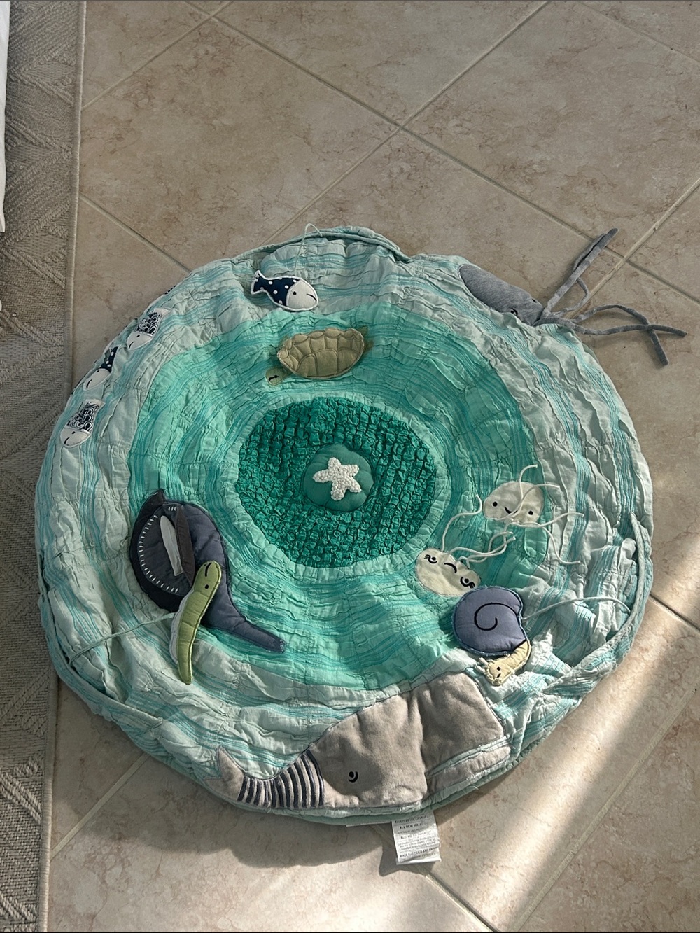 Crate & Kids Sea Life Baby Play Mat
